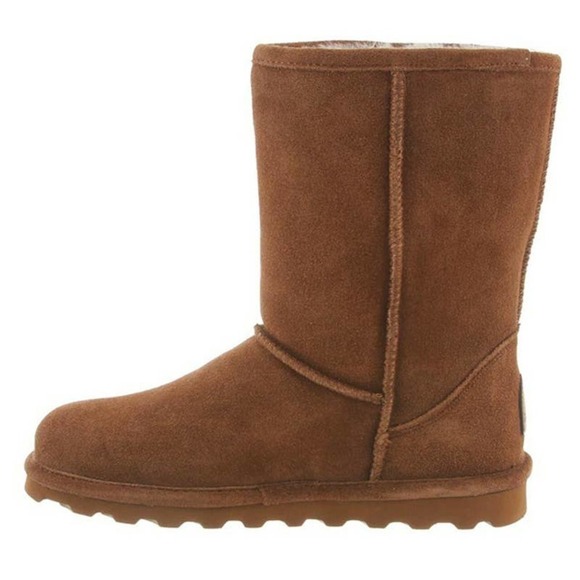 New Bearpaw Elle Short Classic Suede Boots Women's Size 11 - Picture 2 of 8